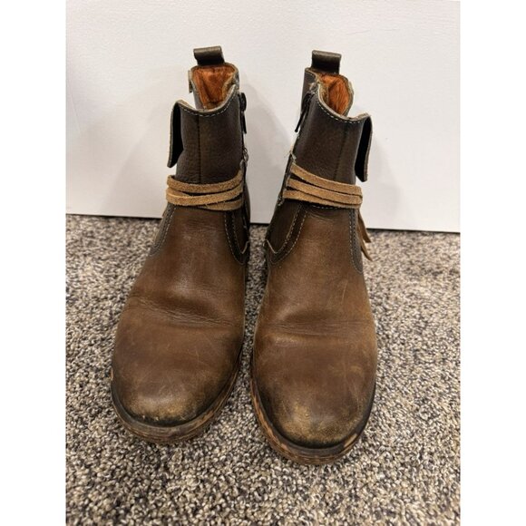 Pikolinos Zaragoza Ankle Booties Brown Boho Size 36 - Picture 3 of 6